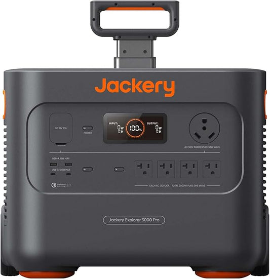 Jackery Solar Generator 3000 Pro (Renewed)