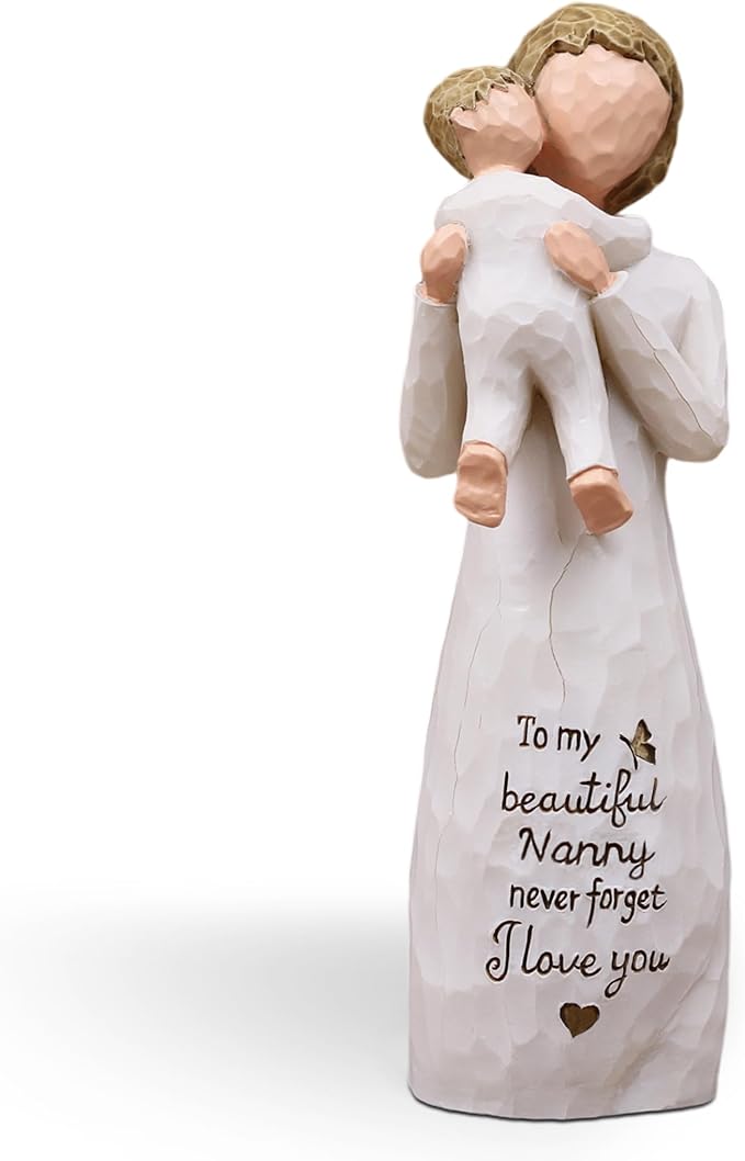 Nanny Gifts for Grandma, Gifts for Nanny, Gift from Grandkids, Sculpted Hand-Painted Figurine