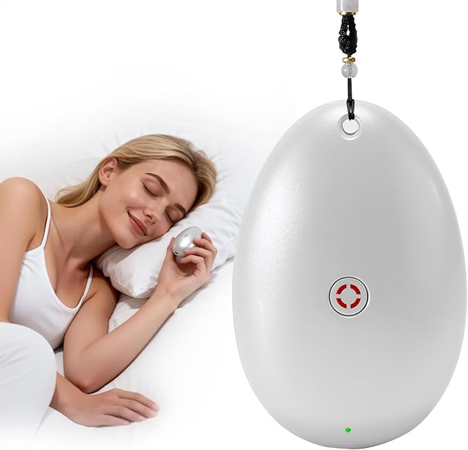 Portable White Noise Machine & Sound Relaxation Device: Vagus Nerve Support with Vibrations for Sleep & Daily Stress Relief for Kids, Adults - Sensory Calming Device for Bedroom, Office