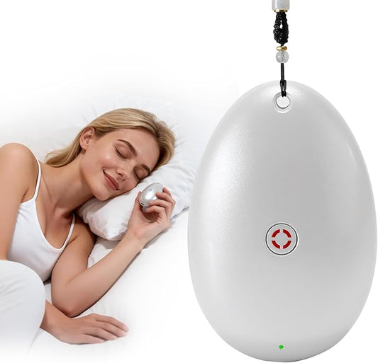 Portable White Noise Machine & Sound Relaxation Device: Vagus Nerve Support with Vibrations for Sleep & Daily Stress Relief for Kids, Adults - Sensory Calming Device for Bedroom, Office