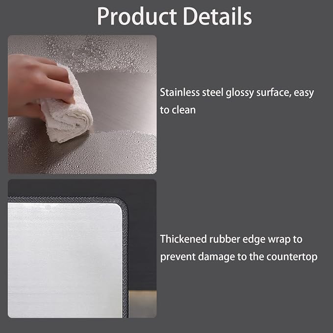 Cooking Splash Guards, Stainless Steel Oil Splatter Guard, Stove Splash Guard, Folding Splash Shield Panel, Non-Stick 3 Sided Splatter Guard, for Gas Stoves and Frying Pa,40x40x40cm