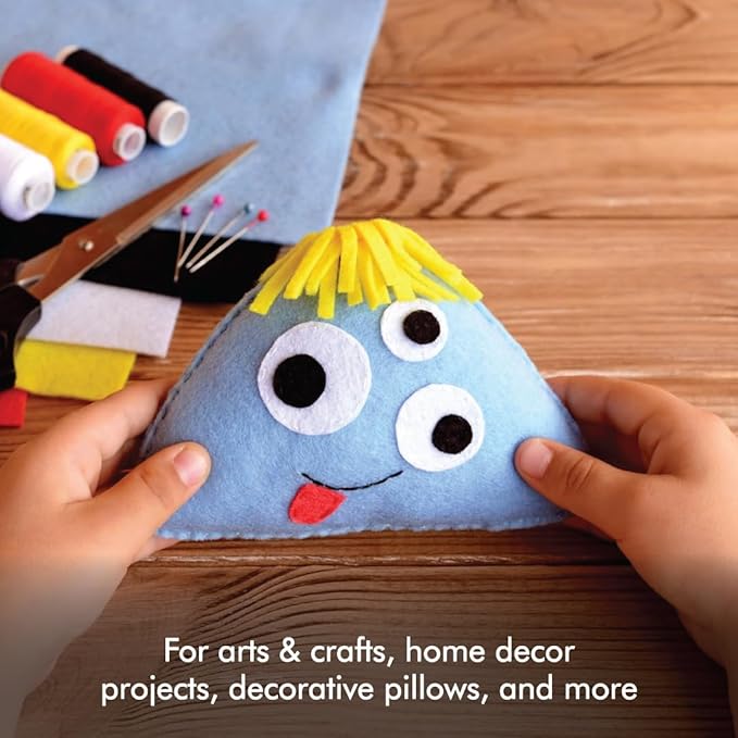Fairfield The Original Poly-Fil, Premium Polyester Fiber Fill, Soft Pillow Stuffing, Stuffing for Stuffed Animals, Toys, Cloud Decorations, and More, Machine-Washable Poly-Fil Fiber Fill, 12 oz. Bag