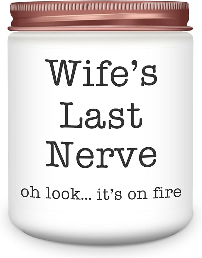 Homsolver Gifts for Wife from Husband, Wedding Birthday, Mothers Fathers Day,Christmas, Anniversary, Valentines, Romantic Scented Candles