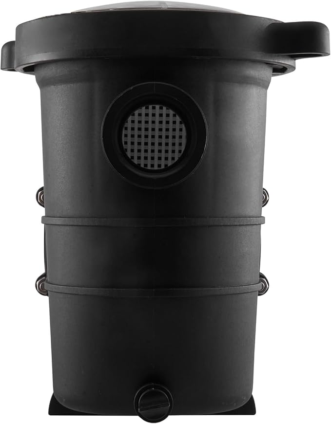 VEVOR Above Ground Pool Pump, 2 HP Single-Speed Operation Pump with 110 GPM Max Flow, 3450 RPM, 110V/240V, 59 ft Max Head, Equipped with a Filter Basket, for Above Ground Pools, Spas, and Hot Tubs