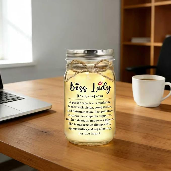Boss Lady Gifts for Women, Boss Gifts for Women Boss's Day Thank You Appreciation Gift Christmas Birthday Present for Bosses Female
