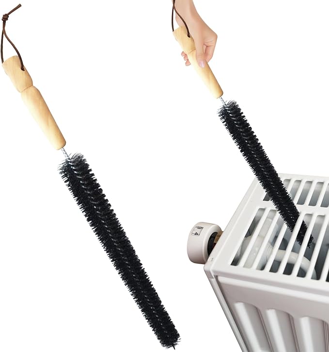 2Pcs Dryer Vent Cleaner Kit, 16 inch Dryer Lint Brush, Refrigerator Long Coil Brush, Flexible Lint Remover, Household Cleaning Supplies, Removing Dust and Pet Hair
