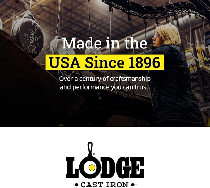 Lodge Seasoned Cast Iron Skillet Set - PFAS-Free, Non-Toxic Cookware - Use with an Oven, Stove, Grill, or Campfire - Naturally Non-Stick & Oven Safe - 8, 10.25 & 12 Inches
