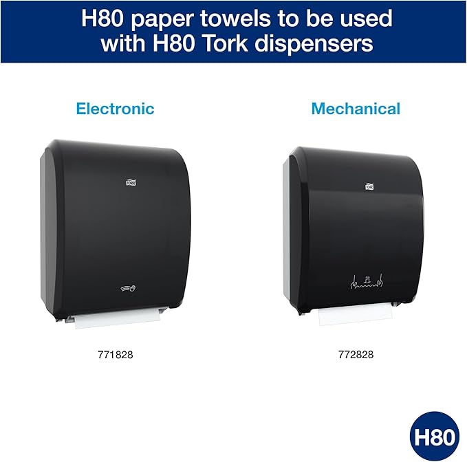 Tork Roll Hand Towel White H80, Premium, 6 rolls, 8030630