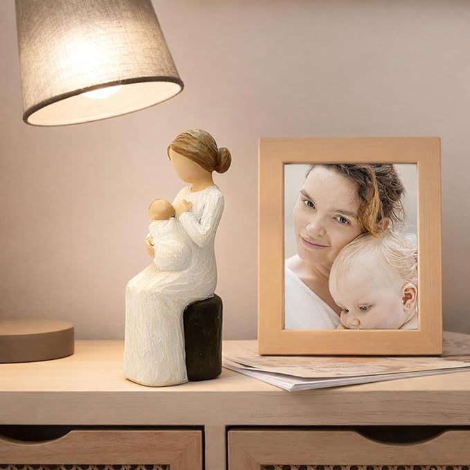 New Grandma Gifts – First Time Grandma Gifts for Birthday Gift Christmas Mothers Day from Grandkids Grandmas Figurines Statue,Family Home Decor for Nana Mimi Present