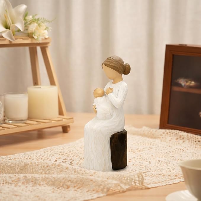 New Grandma Gifts – First Time Grandma Gifts for Birthday Gift Christmas Mothers Day from Grandkids Grandmas Figurines Statue,Family Home Decor for Nana Mimi Present