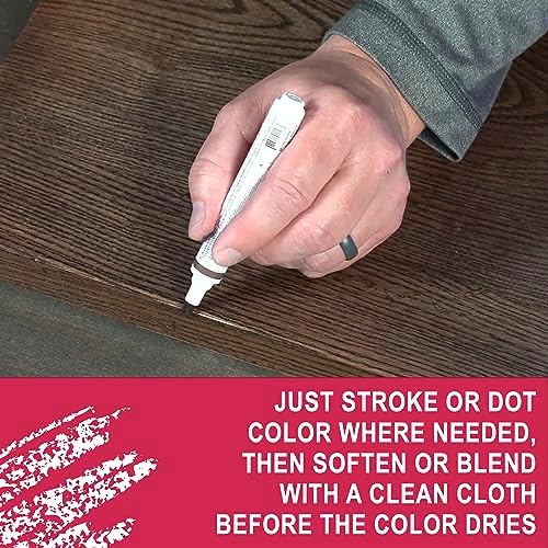 Mohawk Ultra Mark Wood Stain Touch Up Marker, Standard Color Assortment M280-1200, 12 Count