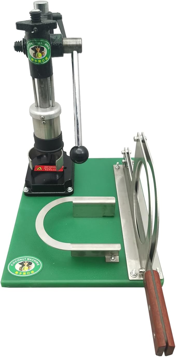 Coconut Opener Machine Manual Coconut Cutter Machine Coconuts Open Peeler Tools Coconut Hole Puncher Maker Fresh Coconut Peeling and Opening Machine