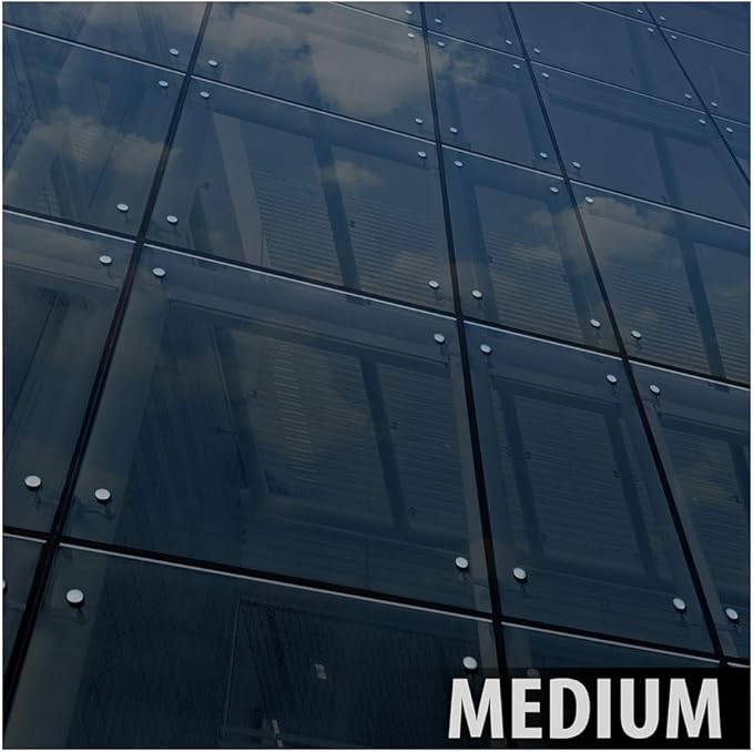 BDF NA35 Window Film Sun Control and Heat Rejection Natural Black 35 (Medium) - 36in X 12ft
