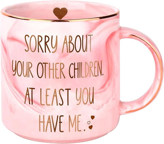 Mothers Day Gifts for Mom - 12oz Coffee Mug for Mother from Daughter Son Unique Gifts for Mom Wife Women Personalized Birthday Congratulation Retirement Anniversary Presents Ideas for Mama Stepmom