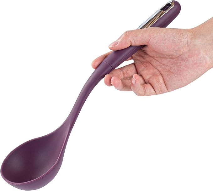 Met Lux Kitchen Utensil Sets, 10 Silicone Utensil Sets - 6 Pieces Per Set, High-Heat Tolerance, Purple Silicone Kitchen Utensils, For No-Stick Cookware - Restaurantware