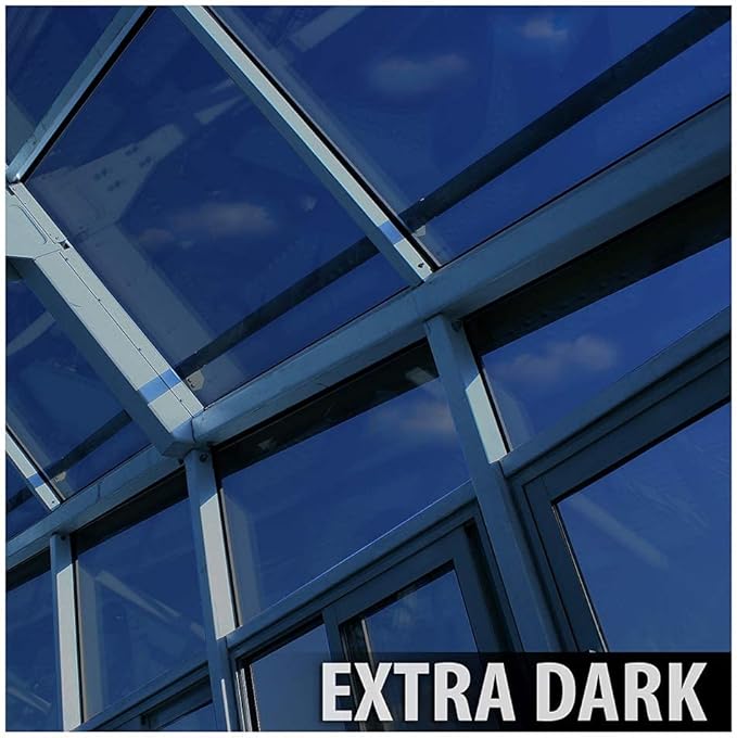 BDF NA05 Window Film Daytime Privacy and Sun Control Natural Black 5 (Very Dark) - 60in X 50ft