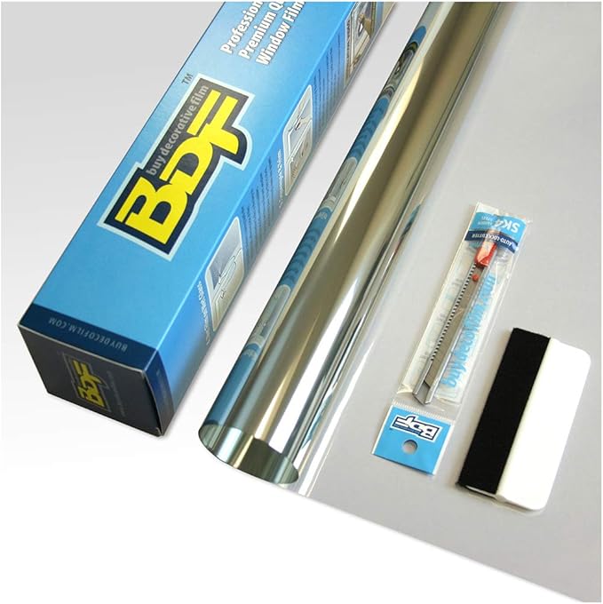 BDF NSN70 Window Film Transparent High Heat Rejection & UV Cut (Very Light) - 12in X 14ft