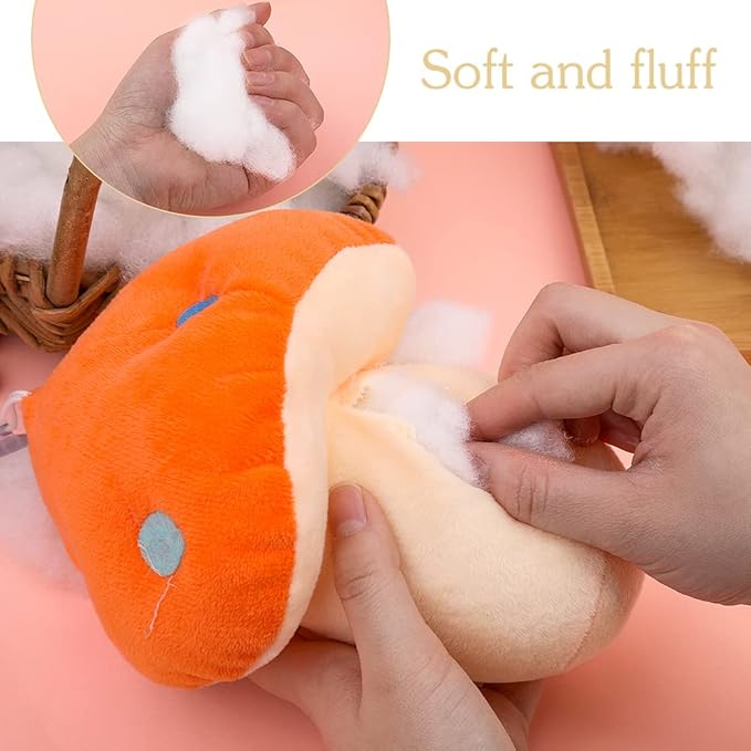BUTUZE 900g/32oz Polyfill Stuffing, (2.1oz-4.4lb) Fiberfill for Crafts, Polyester Fiber Fill, Premium Stuffing Fiber Fill for Stuffing Pillow and Home Decoration Projects