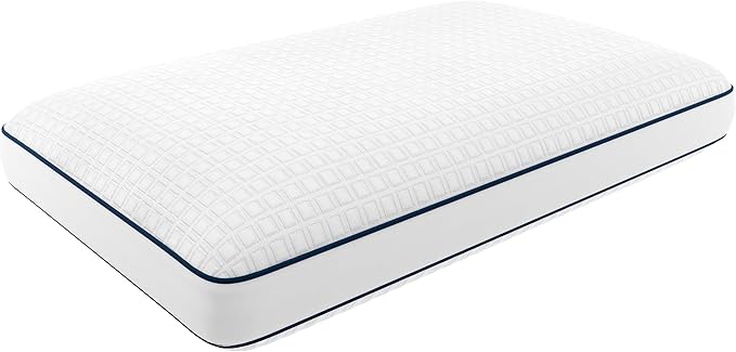 Serta Perfect Sleeper Copper Infused Memory Foam Pillow, Oversized Traditional, White