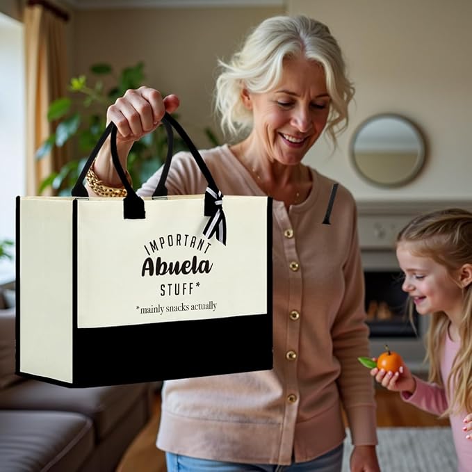 FORBIDDEN PAPER Gifts Tote Bag Important Stuff Tote Gift Gifts Birthday for Shopping Bag Grocery Bag Utility Tote