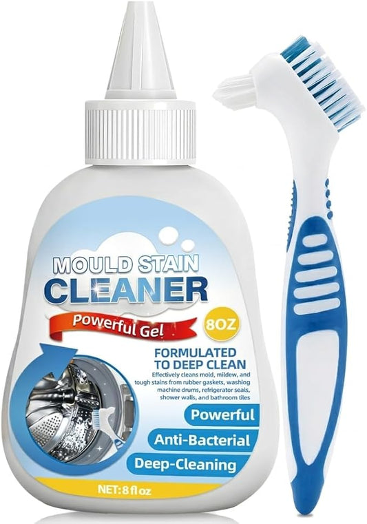 Home Remover Gel,8 Fl Oz Washing Machine Cleaner for Grout Caulk, Bathroom, Shower, Bathtub, Refrigerator Cleaning Solution, Front Load Washer Gasket, Grout Cleaner