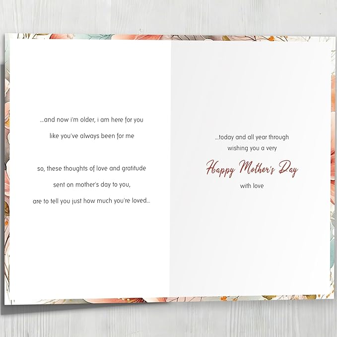 Mother's Day Card, Mothers Day Gifts Card for Mom from Daughter, Mothers Day Gifts Ideas