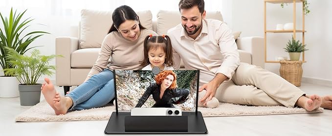 14" Screen Magnifier for Cell Phone,Fanlory 3D HD Magnifying Projector Screen Enlarger for Movies, Videos and Gaming, Foldable Phone Stand with Screen Amplifier,Gifts for Mom Dad & Family