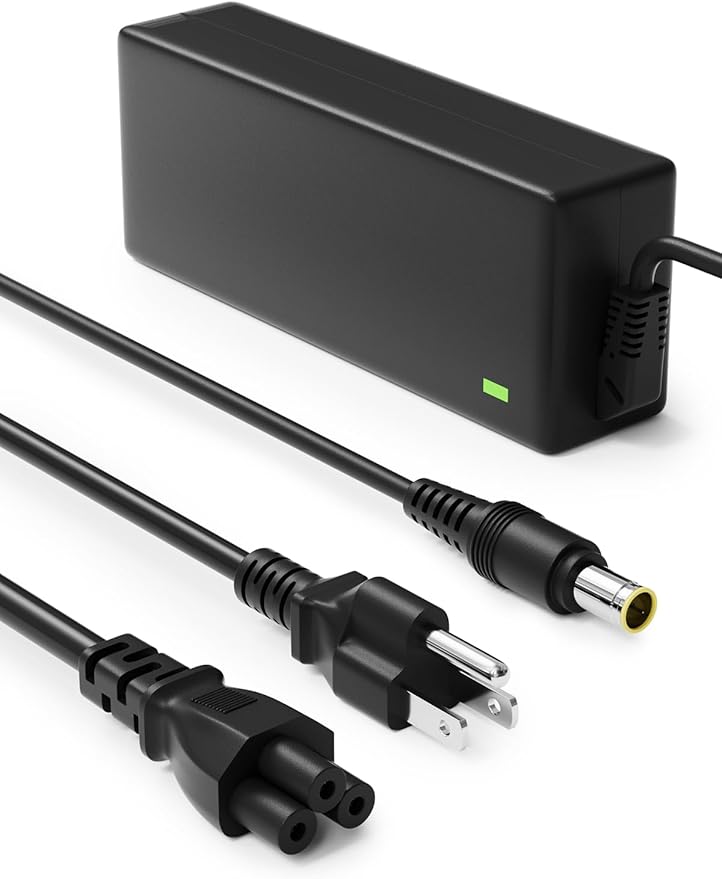 90W AC Power Adapter Charging Cable & Jackery Charger Replacement Power Cord for Jackery Explorer E160 E240 E300 E500 E550 E880 E1000 E1500 Portable Power Station, Wall Charger