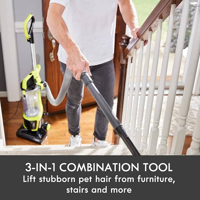 Kenmore Bagless Upright Vacuum Carpet Cleaner DU2001 | 2-Motor System, XL Dust Cup, 3-in-1 Combination Tool
