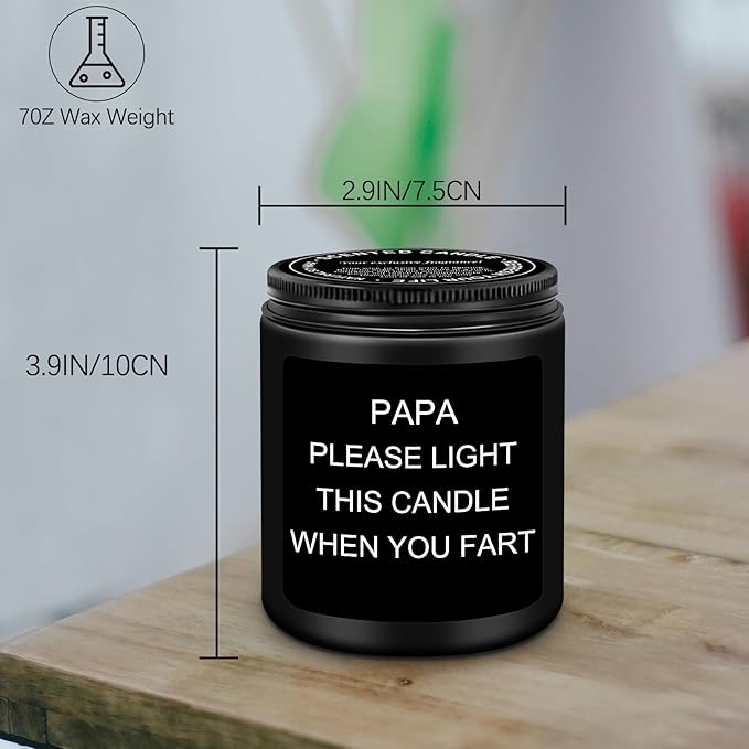 Homsolver Gifts for Papa, Fathers Day Birthday Christmas Gift for Men - Funny Best Papa Gift from Daughter Son Grandkids