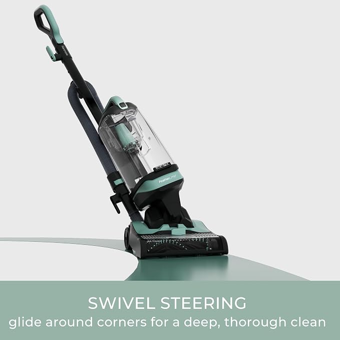 Kenmore DU1275 Featherlite Bagless Upright Vacuum Lightweight | 4 Height Adjustment, Hair Eliminator brushroll, Pet HandiMate & 2 Cleaning Tools, Light Green