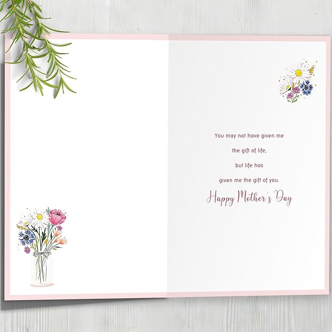 Mothers Day Gifts Card for Mother In Law, Mother's Day Card for Mother-In-Law