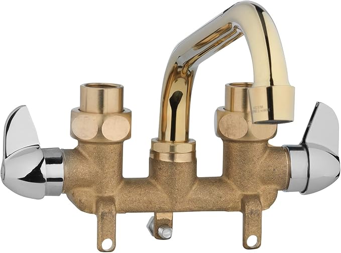 Homewerks Worldwide 3310-250-RB-B Rough Brass Laundry Faucet, No Size