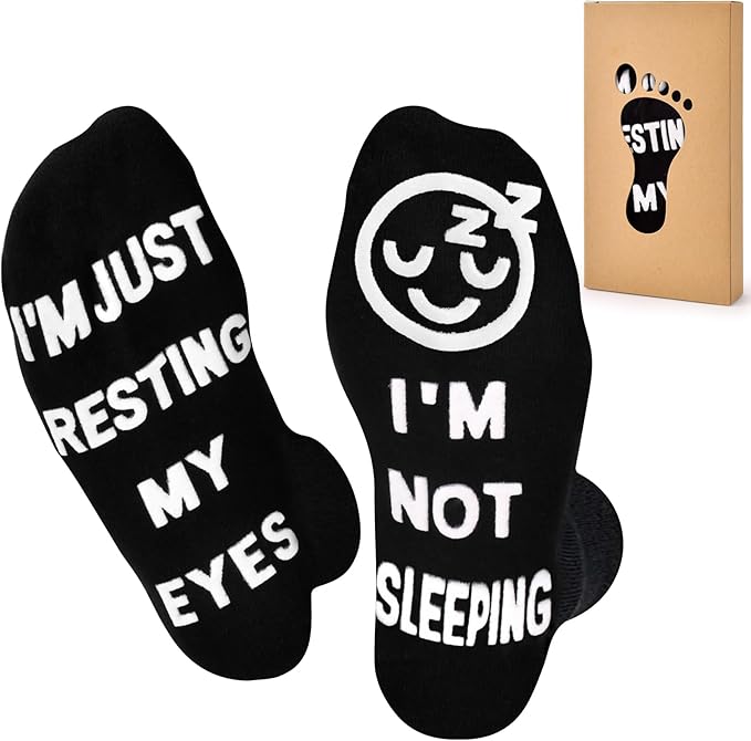 FilmHOO Birthday Gifts for Men Fathers Day Dad Gifts for Dad from Daughter Son Wife Easter Mens Funny Socks for Him
