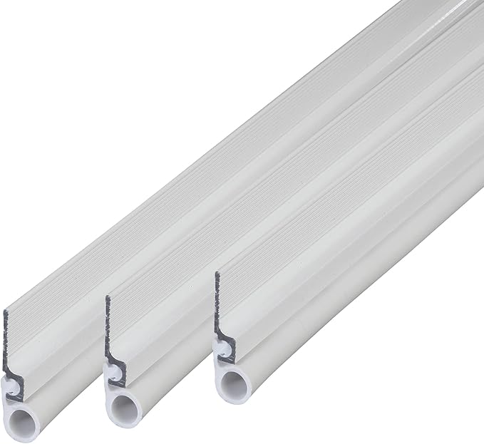 M-D Building Products 43343 White Aluminum and Vinyl Cinch® Self-Adhesive Top and Sides Door Seal Kit