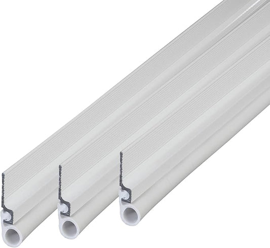 M-D Building Products 43343 White Aluminum and Vinyl Cinch® Self-Adhesive Top and Sides Door Seal Kit