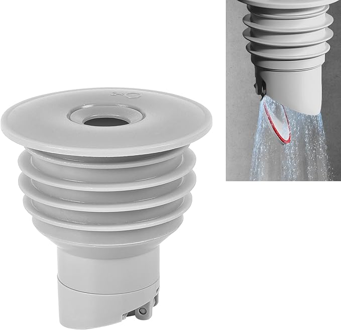 Washing Machine Drain Hose Seal, Silicone Anti-Odor Floor Drain Drain Sewer Deodorant Sealing Cover Pipe Seal Ring for Pipes Tubes in Toilet Bathroom Kitchen (M(45-50mm))