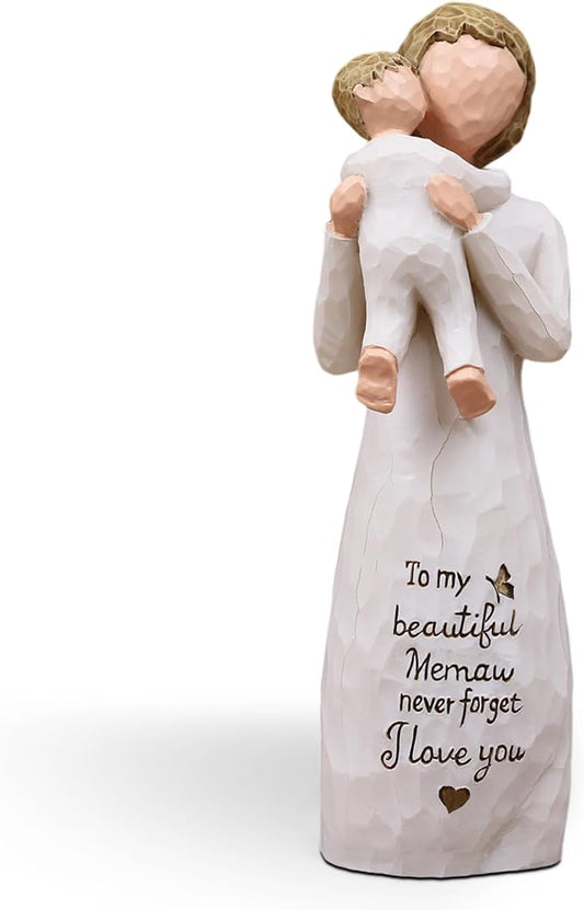 Memaw Gifts for Grandma, Gifts for Memaw, Meemaw Gift for Grandmother, Sculpted Hand-Painted Figurine
