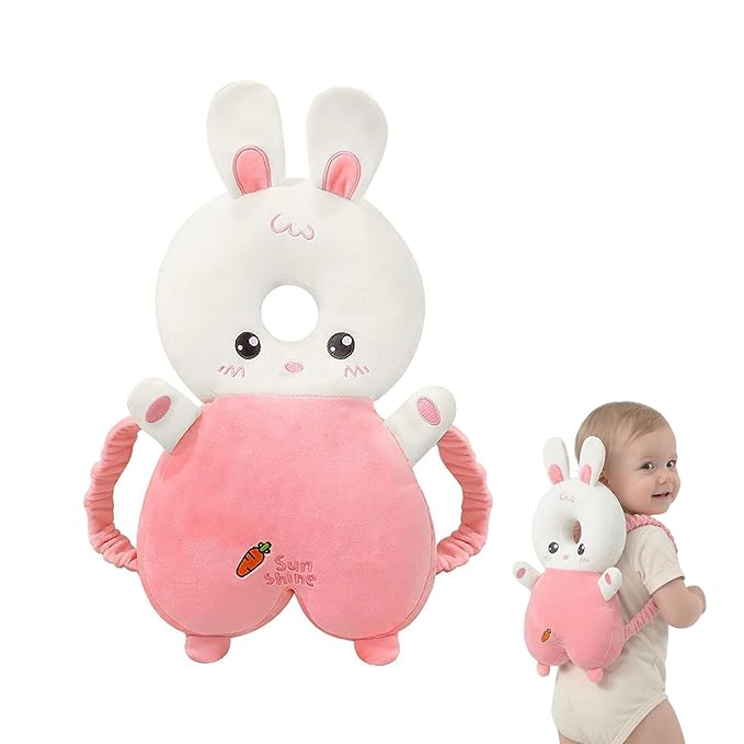 Baby Head Protection Pillow Backpack – Anti-Fall Cushion for Toddlers | Breathable, Shock-Absorbing Infant Safety Head Guard with Adjustable Straps