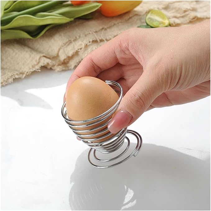 Stainless Steel Egg Topper, Eggshell Cutter Cracker Opener Remover, Multipurpose Egg Cup Kitchen Gadget(Rose Gold)