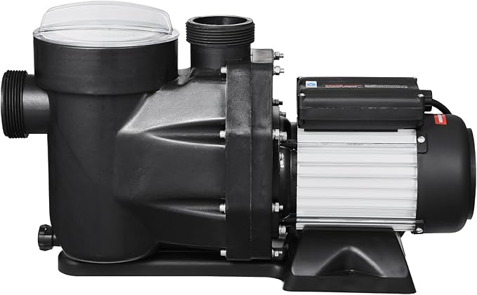 VEVOR 2HP Self-Priming Pool Pump 135 GPM 220V In/Above Ground