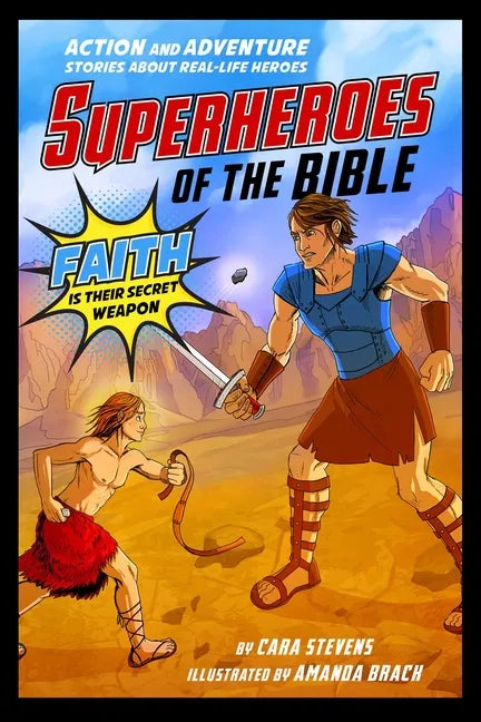 Superheroes of the Bible: Action and Adventure Stories about Real-Life Heroes - Paperback