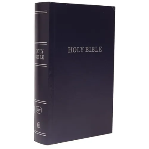 KJV, Pew Bible, Large Print, Hardcover, Blue, Red Letter Edition - Hardcover