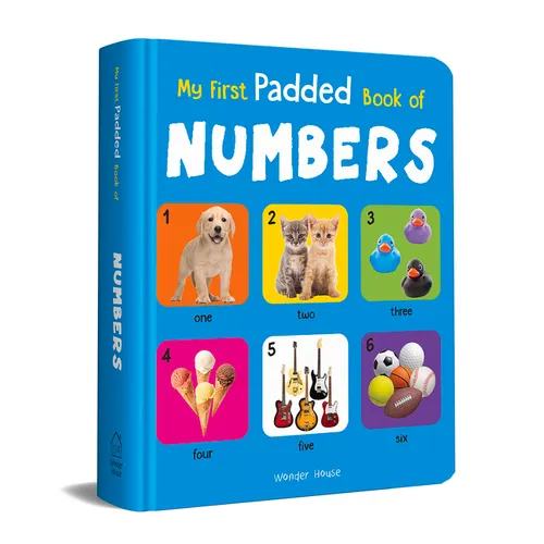 My First Padded Book of Numbers: Early Learning Padded Board Books for Children - Board Book