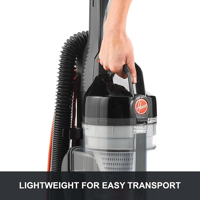 Hoover Commercial TaskVac Vacuum Cleaner, Bagless Upright Vac for Carpet, Lightweight, 35 Foot Cord, Easy Maintenance, with Accessory Pack, Powerful Vacuum Cleaners for Commercial Use