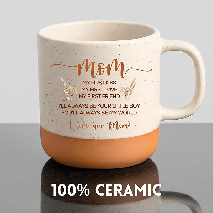 Mother’s Day Gifts for Mom from Son, Sentimental Mom Mug 13oz, Mother Son Gift, I Love You Mom Coffee Mug, Birthday Gifts for Moms from Sons