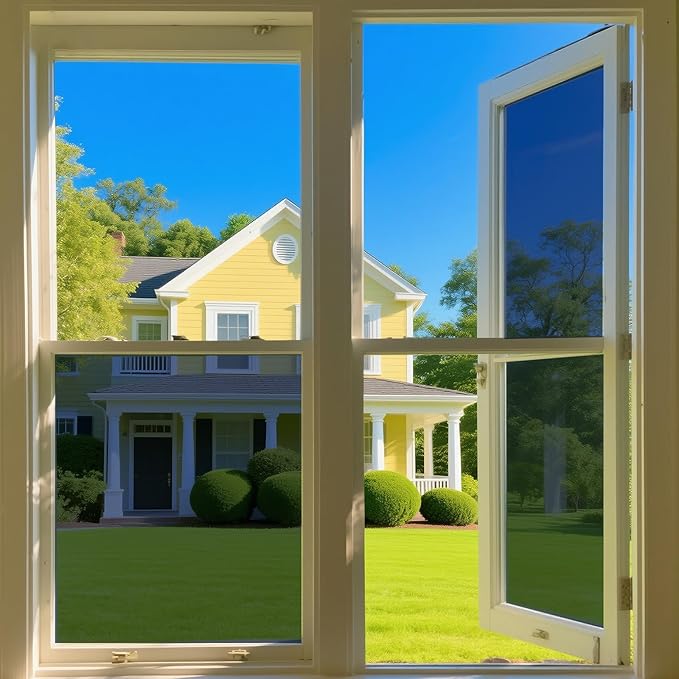 Ceramic WindowTinting Film -SuperiorHeat Rejection, Blocks99% Harmful UV Rays,Reduces Glare, Long-Lasting for Residential& Commercial Use (lceGray 16.5 Inch X 6.56Feet)