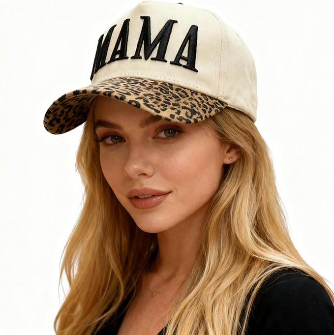 Womens Trucker Hat - with Mommin Embroidery Ponytail Fit - Mothers Day Great Gifts for Mom Wife Stepmom