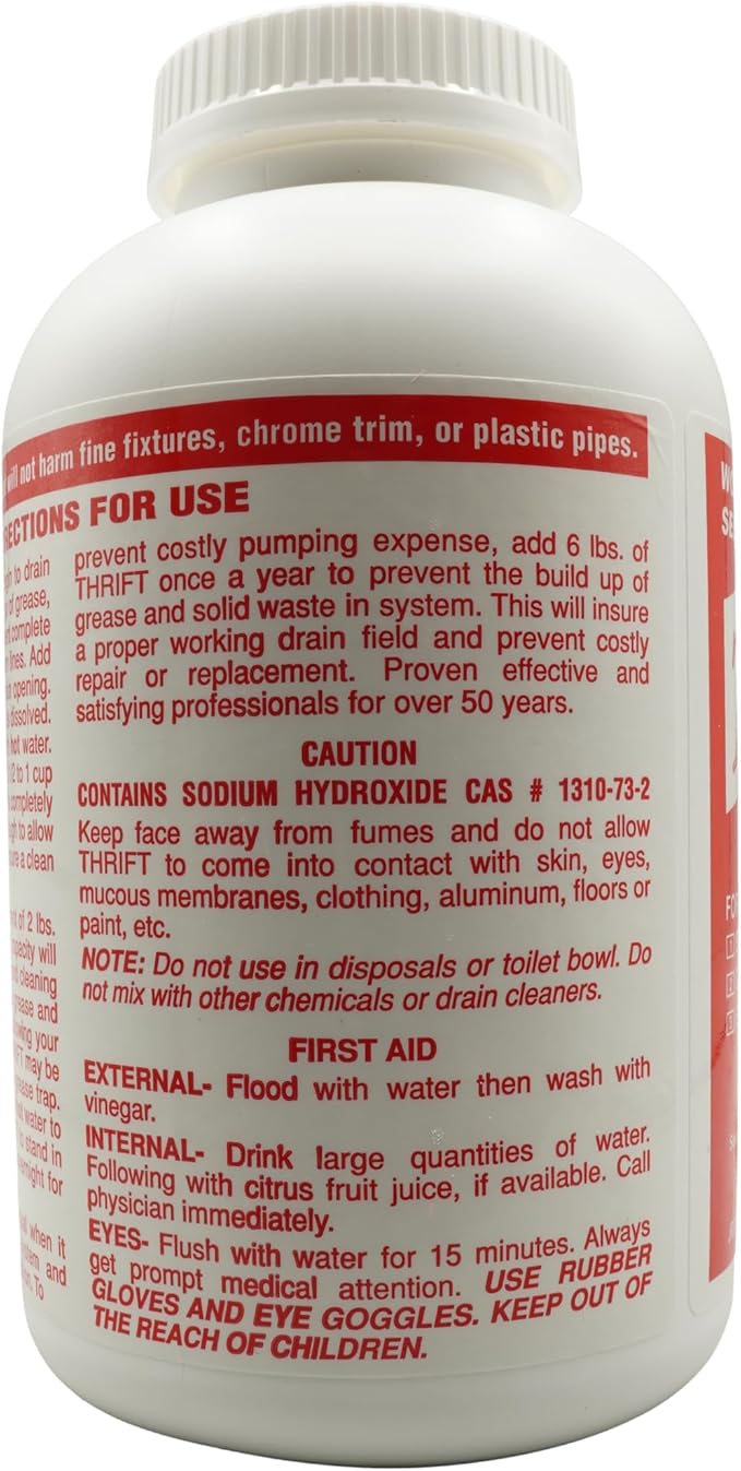 Thrift MARKETING GIDDS-TY-0400879 Drain Cleaner 2 lb (3-(Pack))