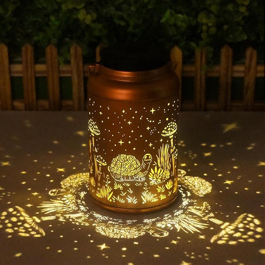 Birthday Gifts for Women - Mothers Day Gifts for Mom, Grandma, Solar Lanterns Outdoor Waterproof - Turtle Solar Lights Outdoor Garden Decor for Outside,Patio, Yard